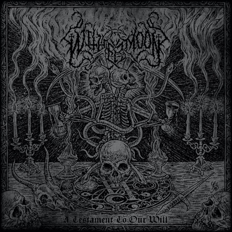 WITHERMOON - A Testament To Our Will - CLEAR BLACK LP