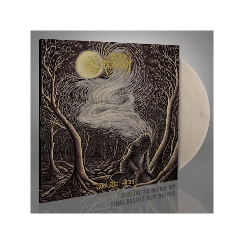 WOODS OF DESOLATION - As The Stars - CRYSTAL CLEAR & SILVER MARBLED LP