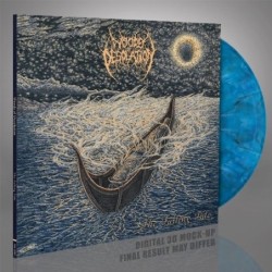 WOODS OF DESOLATION - The Falling Tide - BLUE, WHITE & BLACK MARBLED LP