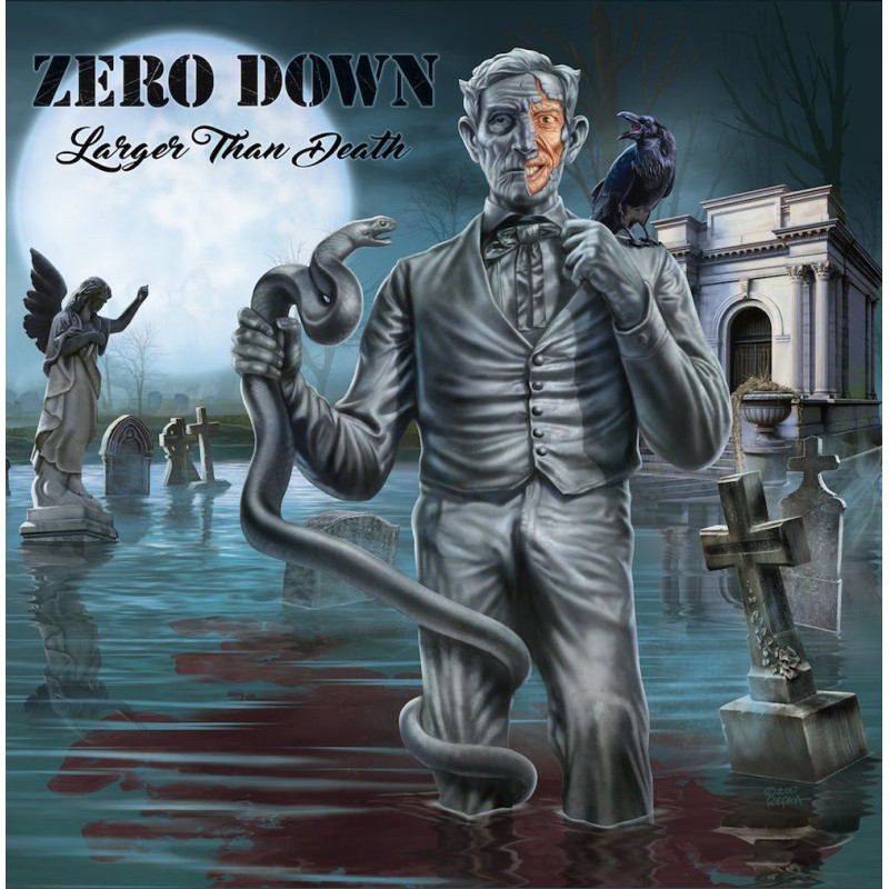 ZERO DOWN - Larger Than Death - LP