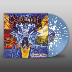 BENEDICTION - Organised Chaos - LIGHT BLUE/WHITE SPLATTER 2LP