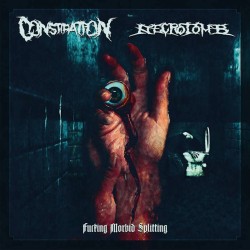 CONSTIPATION / NECROTOMB - Fucking Morbid Splitting - CD