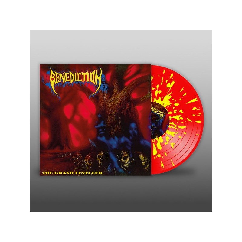 BENEDICTION - The Grand Leveller - RED/YELLOW SPLATTER LP