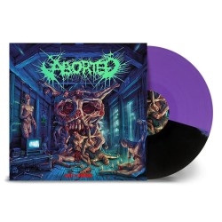 ABORTED - Vault Of Horrors - PURPLE/BLACK SPLIT