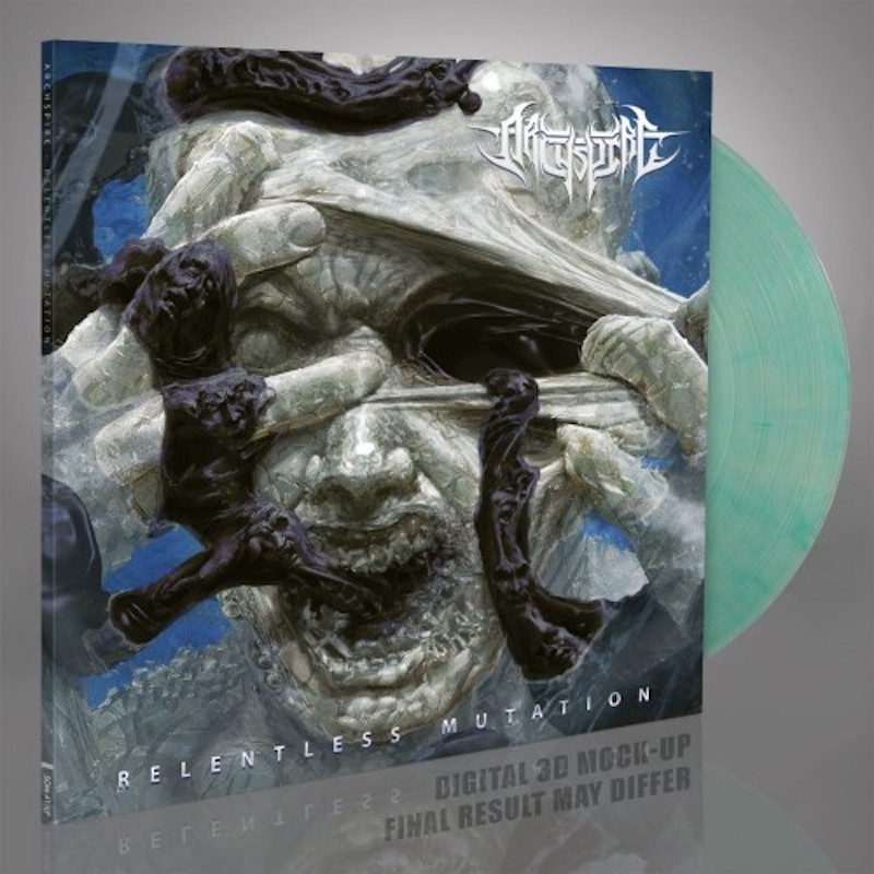 ARCHSPIRE - Relentless Mutation - CLEAR & TRANSPARENT GREEN LP