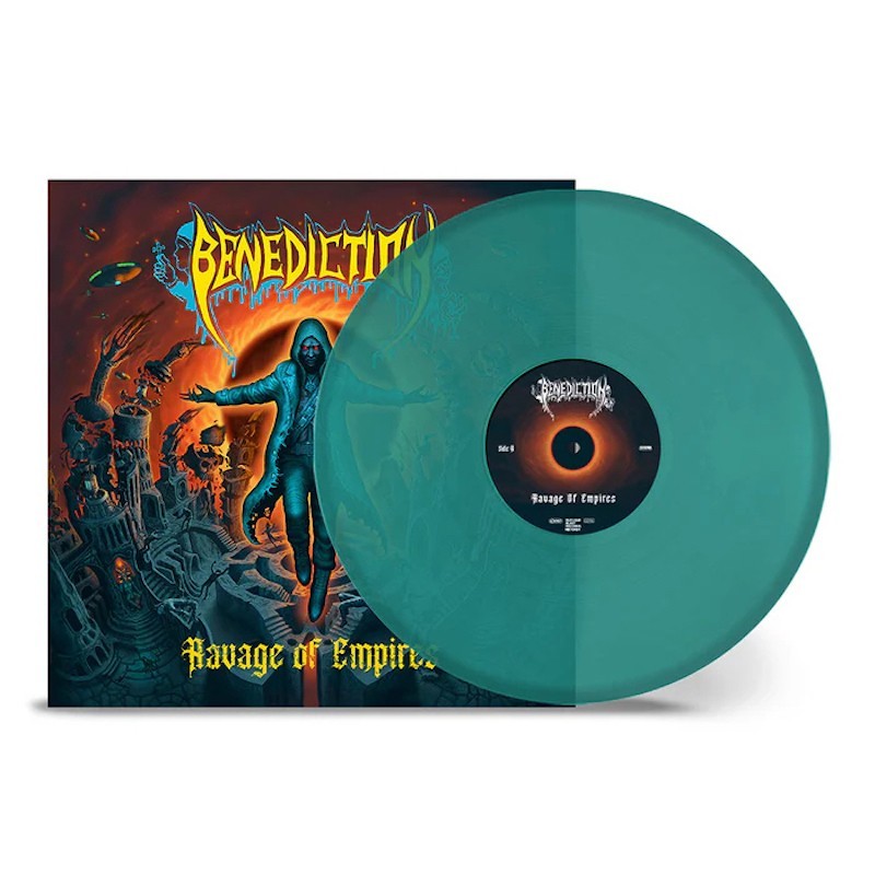BENEDICTION - Ravage Of Emptiness - PETROL GREEN LP