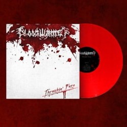 BLOODWRITTEN - Thrashin' Fury - TRANSPARENT BLOOD RED LP