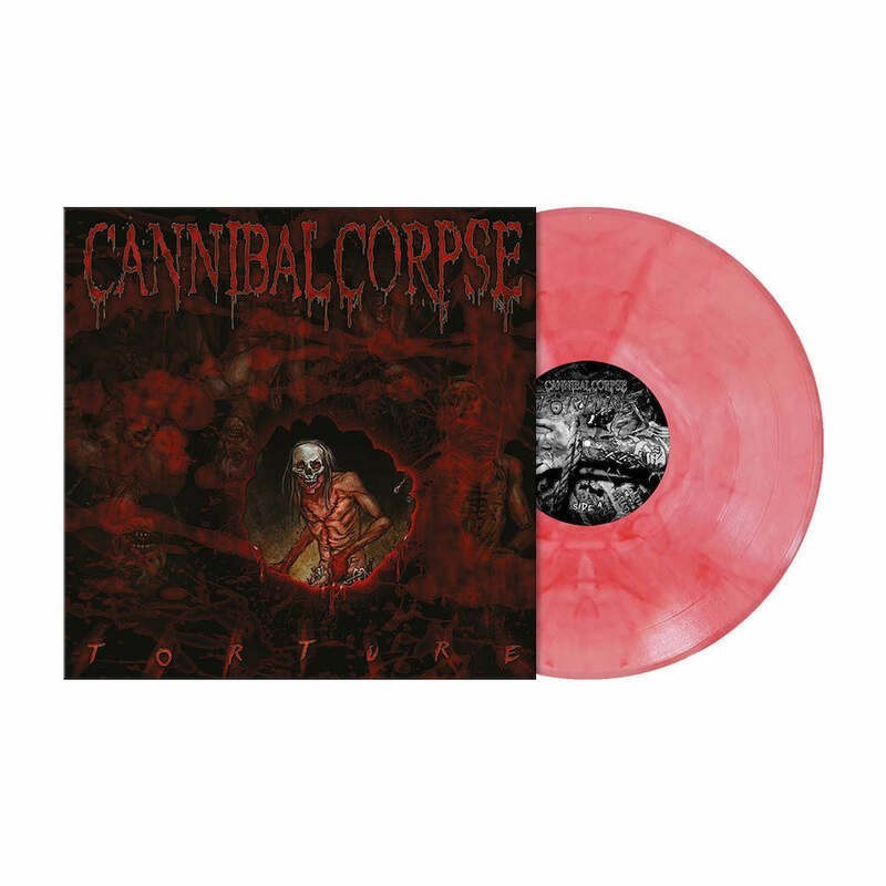 CANNIBAL CORPSE - Torture - CLEAR BLOOD RED MARBLED LP