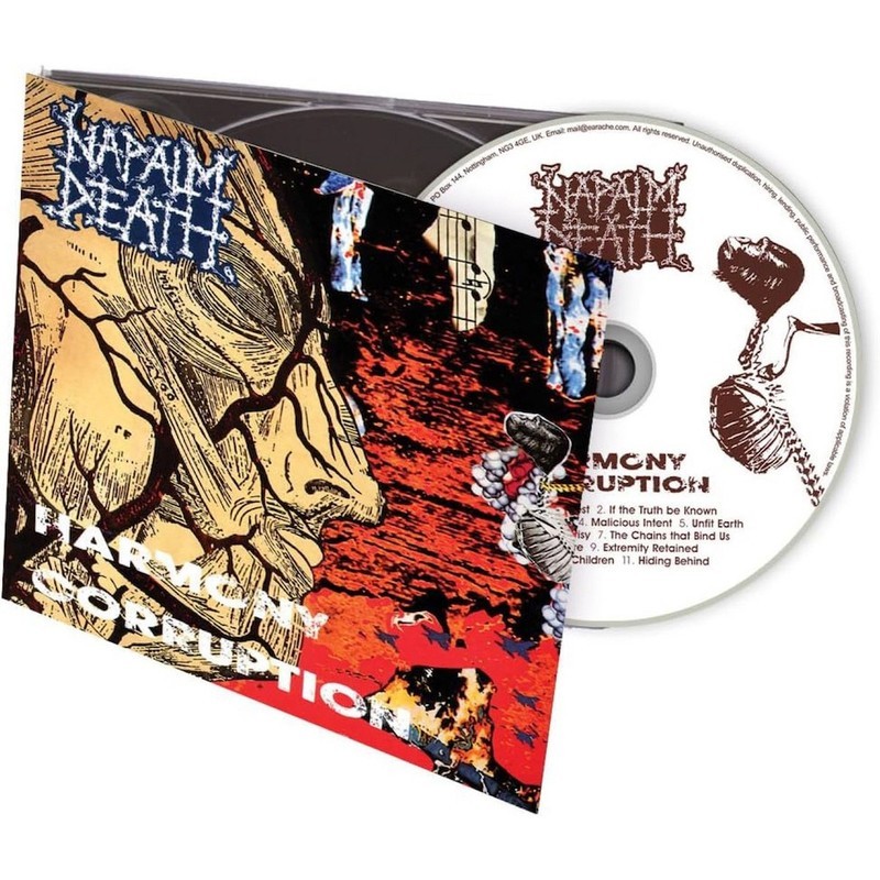 NAPALM DEATH - Harmony Corruption - DIGI CD