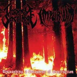 THRONE OF SACRILEGE / IMPURIUM - Unleashing A Cacophony Of Destruction - CD