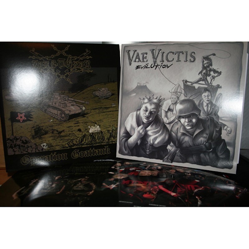 ZERSTORER / VAE VICTIS - Operation Goattank / Evilution - LP
