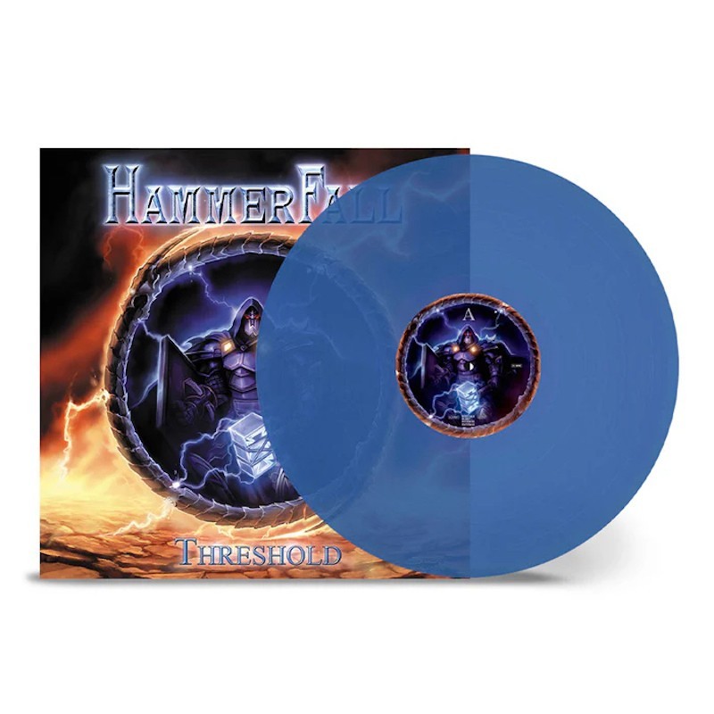 HAMMERFALL - Threshold - TRANSPARENT BLUE LP