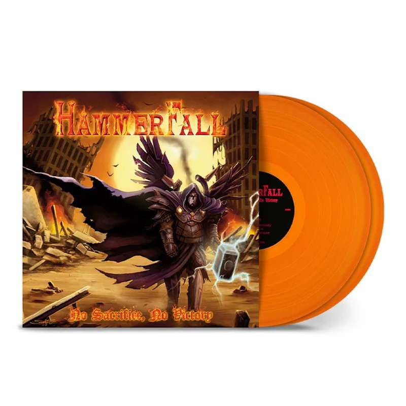 HAMMERFALL - No Sacrifice, No Victory - ORANGE 2LP