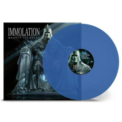 IMMOLATION - Majesty And Decay - TRANSPARENT BLUE LP