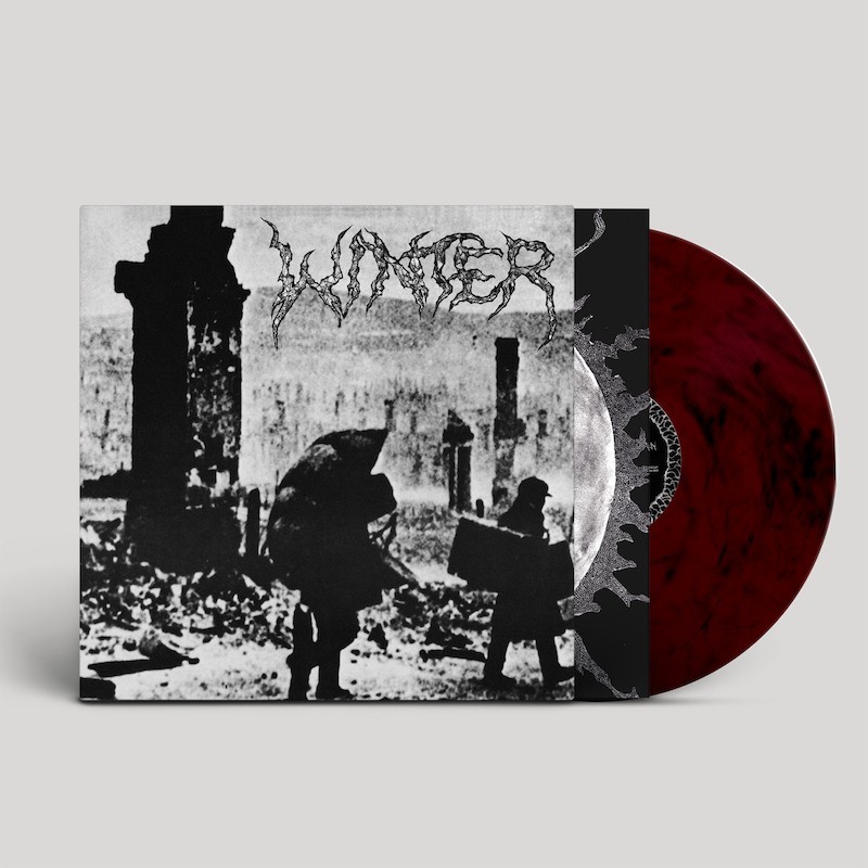 WINTER - Into Darkness - TRANSPARENT VIOLET & BLACK MARBLED LP