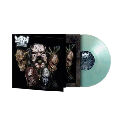 LORDI - Deadache - TRANSLUCENT BLUE & WHITE MARBLED LP