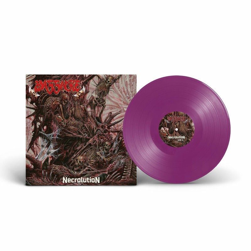 MASSACRE - Necrolution - PURPLE LP