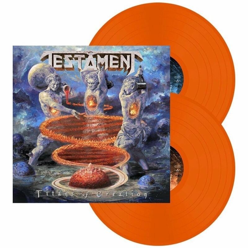 TESTAMENT - Titans Of Creation - ORANGE 2LP