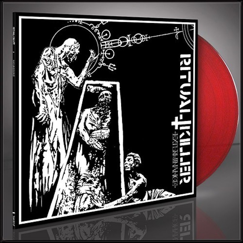 RITUAL KILLER - Exterminance - TRANSPARENT RED LP