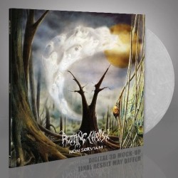 ROTTING CHRIST - Non Serviam CLEAR & WHITE MARBLED LP