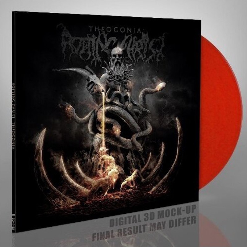 ROTTING CHRIST - Theogonia - TRANSPARENT RED LP