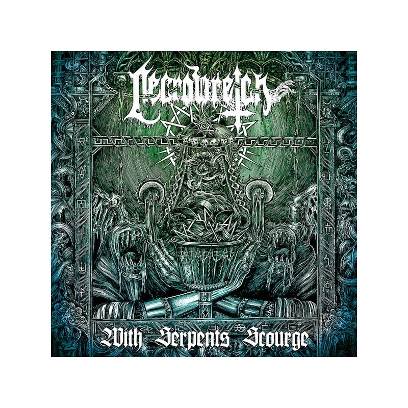 NECROWRETCH - With Serpents Scourge - SWAMP GREEN LP