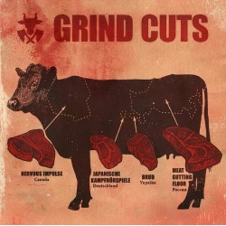 NERVOUS IMPULSE / JAPANISCHE KAMPFHÖRSPIELE / BRUD / MEAT CUTTING FLOOR - Grind Cuts - CD