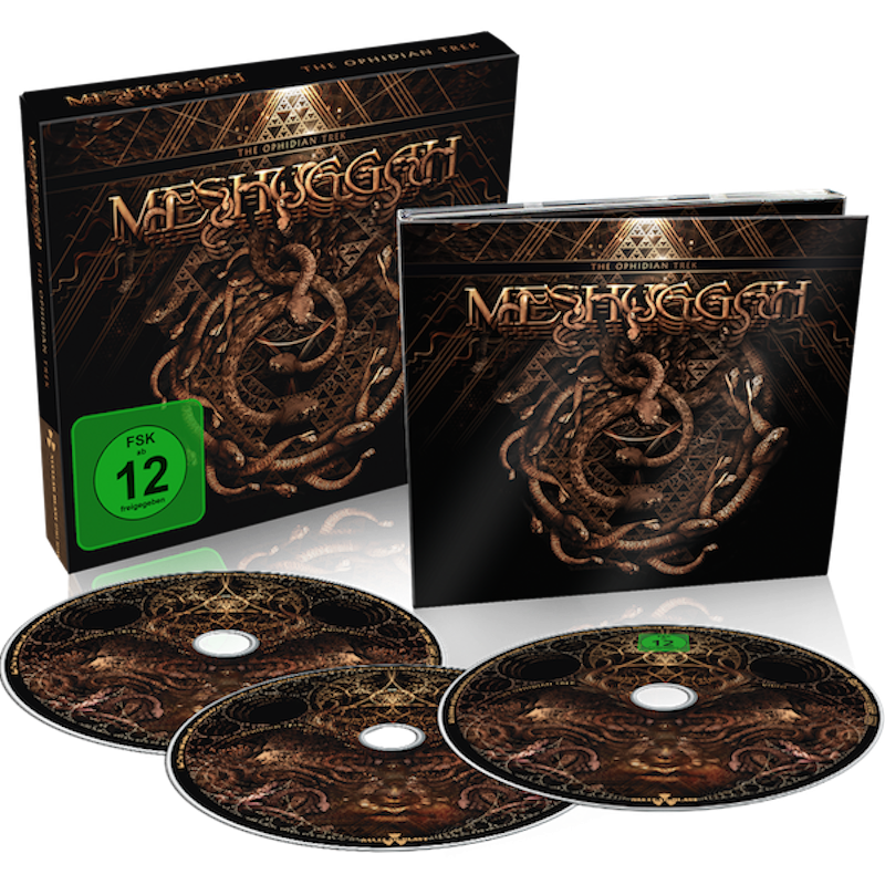 MESHUGGAH - The Ophidian Trek - DIGI 2CD+DVD
