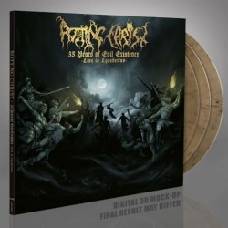 ROTTING CHRIST - 35 Years of Evil Existence - Live in Lycabettus - GOLD & BLACK MARBLED 3LP