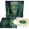 INCANTATION - Sect Of Vile Divinities - WHITE WITH EVERGREEN, MUSTARD, AND HALLOWEEN ORANGE SPLATTER LP