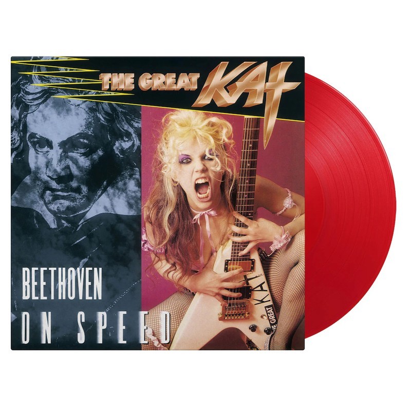 THE GREAT KAT - Bethoween On Speed - TRANSLUCENT RED LP