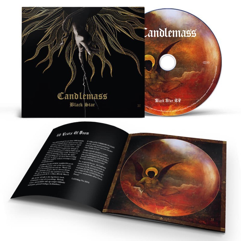 CANDLEMASS - Black Star - DIGI CD EP