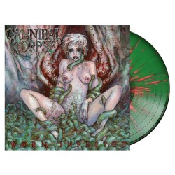 CANNIBAL CORPSE - Worm Infested - GREEN W/ RED SPLATTER LP