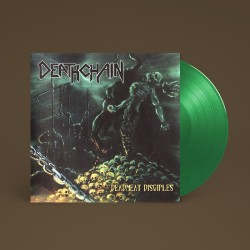 DEATHCHAIN - Deadmeat Disciples - TRANSPARENT GREEN LP
