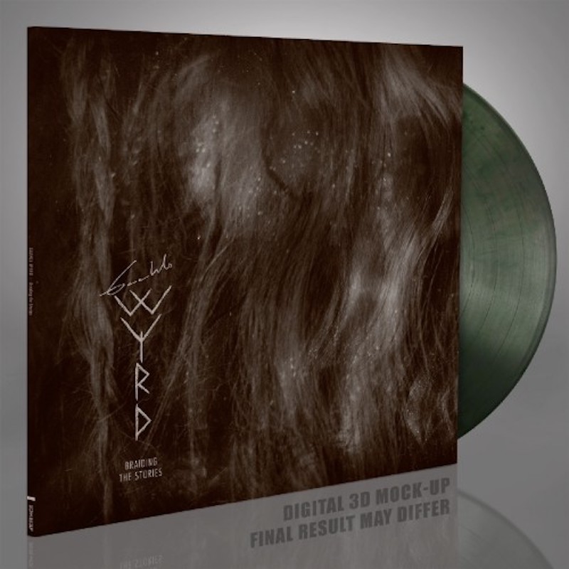 GAAHLS WYRD - Braiding The Stories - SILVER & DARK GREEN MARBLED LP