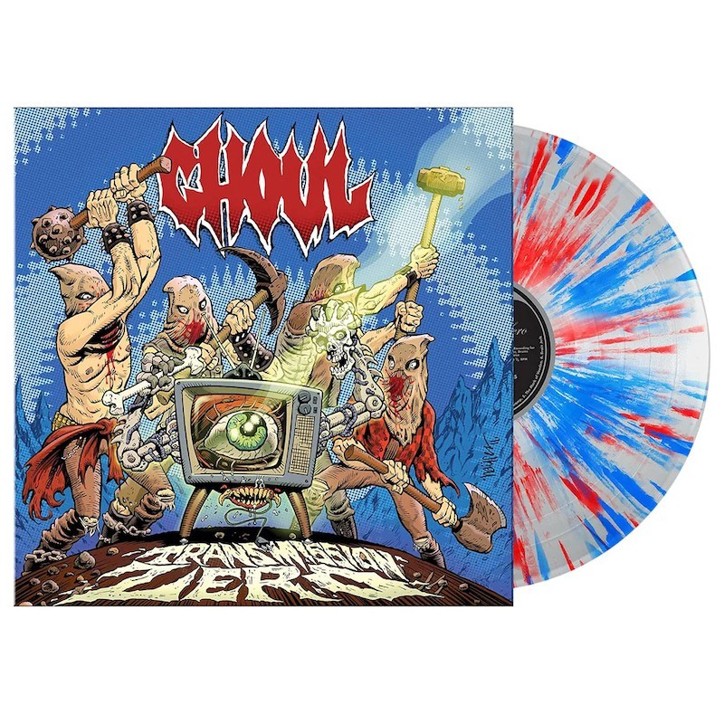 GHOUL - Transmission Zero - SPLATTER LP