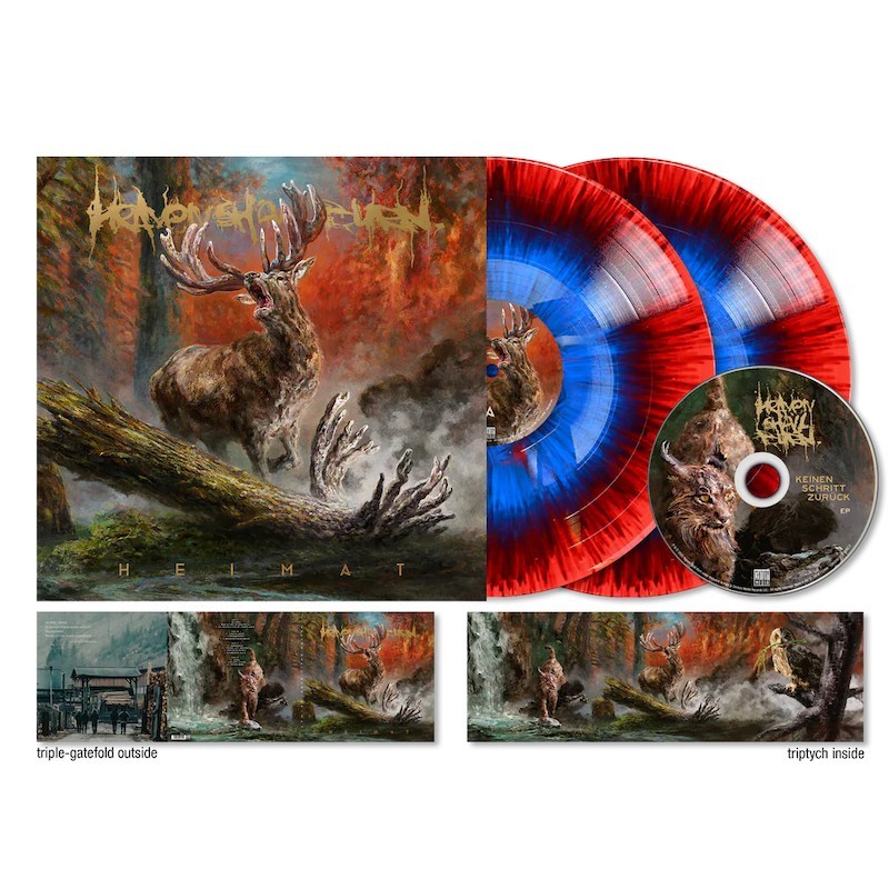 HEAVEN SHALL BURN - Heimat - TRANSPARENT RED/BLUE DAZZLING 2LP+CD