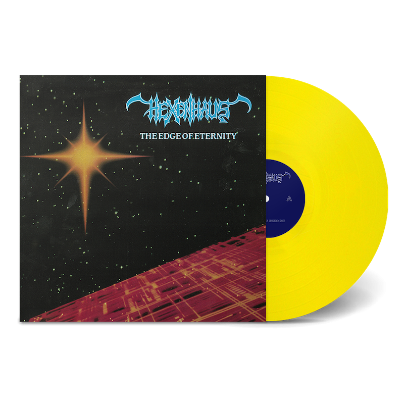 HEXENHAUS - The Edge Of Eternity - EVIL FLARE YELLOW LP
