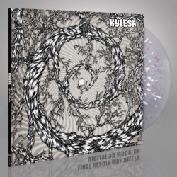 KYLESA - Spiral Shadow - CRYSTAL CLEAR W/ SPLATTERS LP