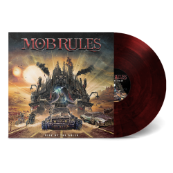 MOB RULES - Rise Of The Ruler - SAVAGE RED MARBLED LP