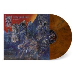 MYSTIC CIRCLE - Kriegsgötter MMXXV - DARK ORANGE MARBLED LP