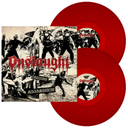 ONSLAUGHT - Origins Of Aggression - THERMONUCLEAR RED 2LP