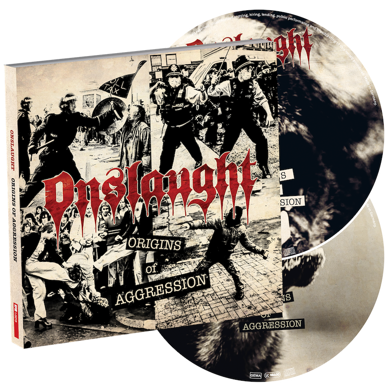 ONSLAUGHT - Origins Of Aggression - DIGI 2CD