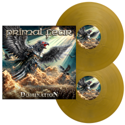 PRIMAL FEAR - Domination - GOLD OPAQUE 2LP