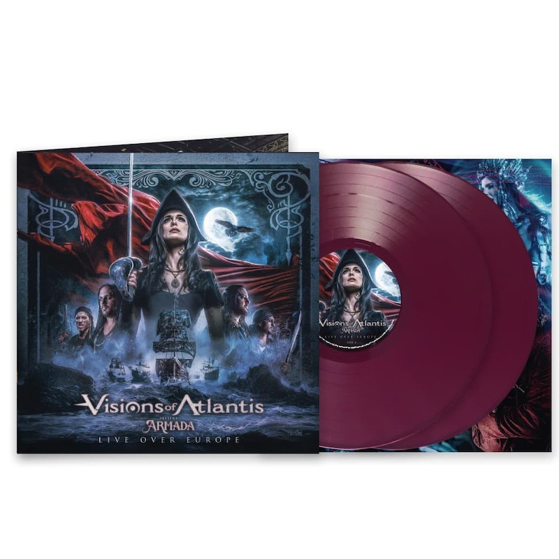 VISIONS OF ATLANTIS - Armada Live Over Europe - SOLID VIOLA 2LP
