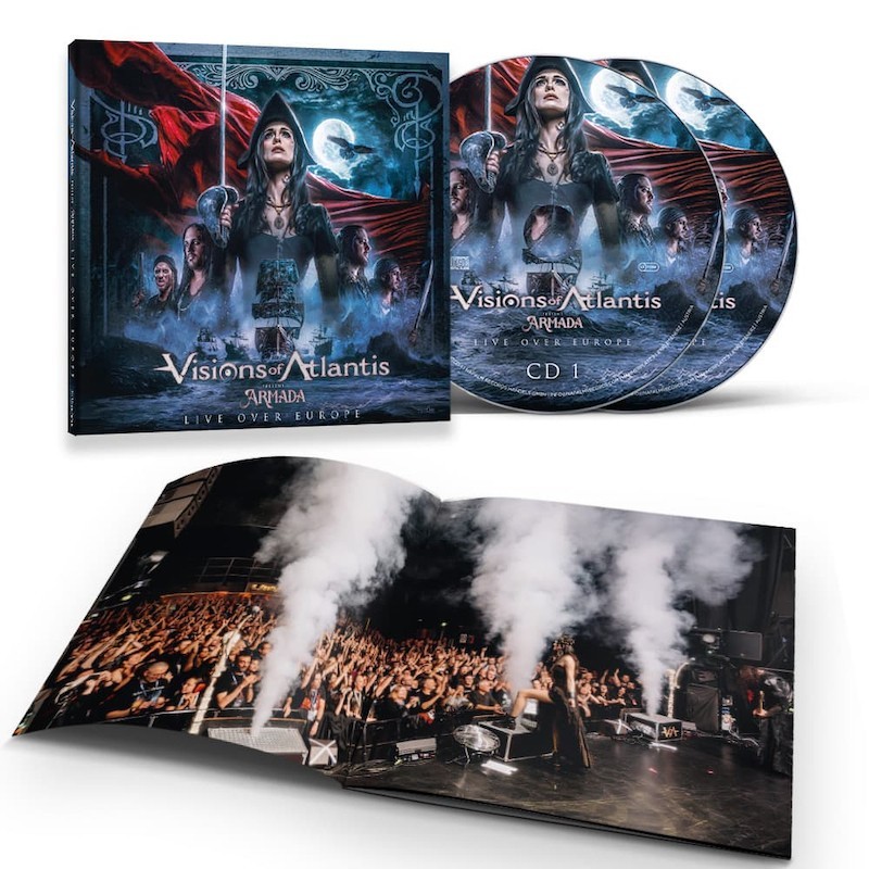VISIONS OF ATLANTIS - Armada Live Over Europe - DIGI 2CD