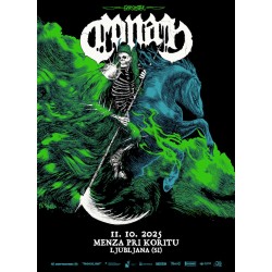 CONAN + SUPPORT - Ljubljana, 11.10.2025 - TICKET