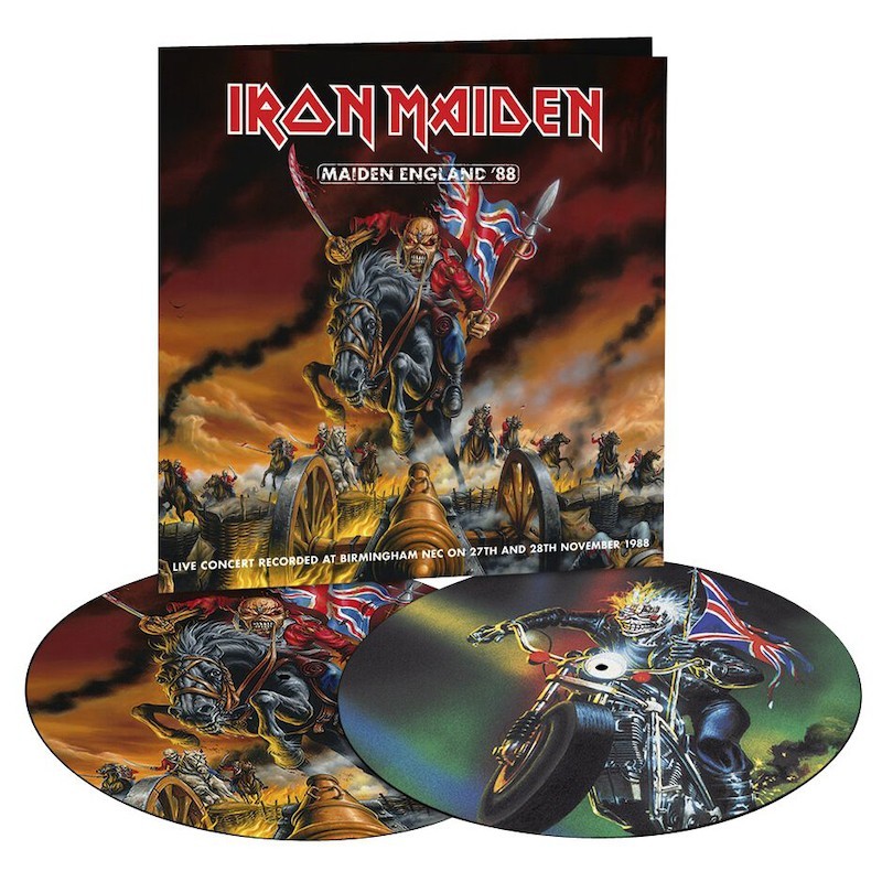 IRON MAIDEN - Maiden England '88 - 2PICDISC