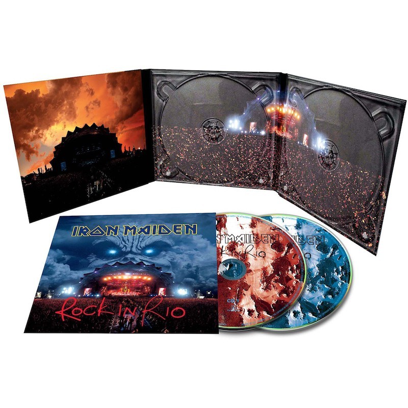 IRON MAIDEN - Rock In Rio - DIGI 2CD