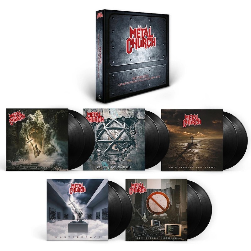 METAL CHURCH - Reforged: The Remastered Collection (1999 - 2013) - BOX 5CD